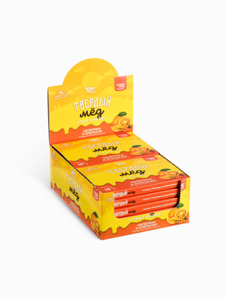 Honey Lozenges "Sea Buckthorn & Orange"