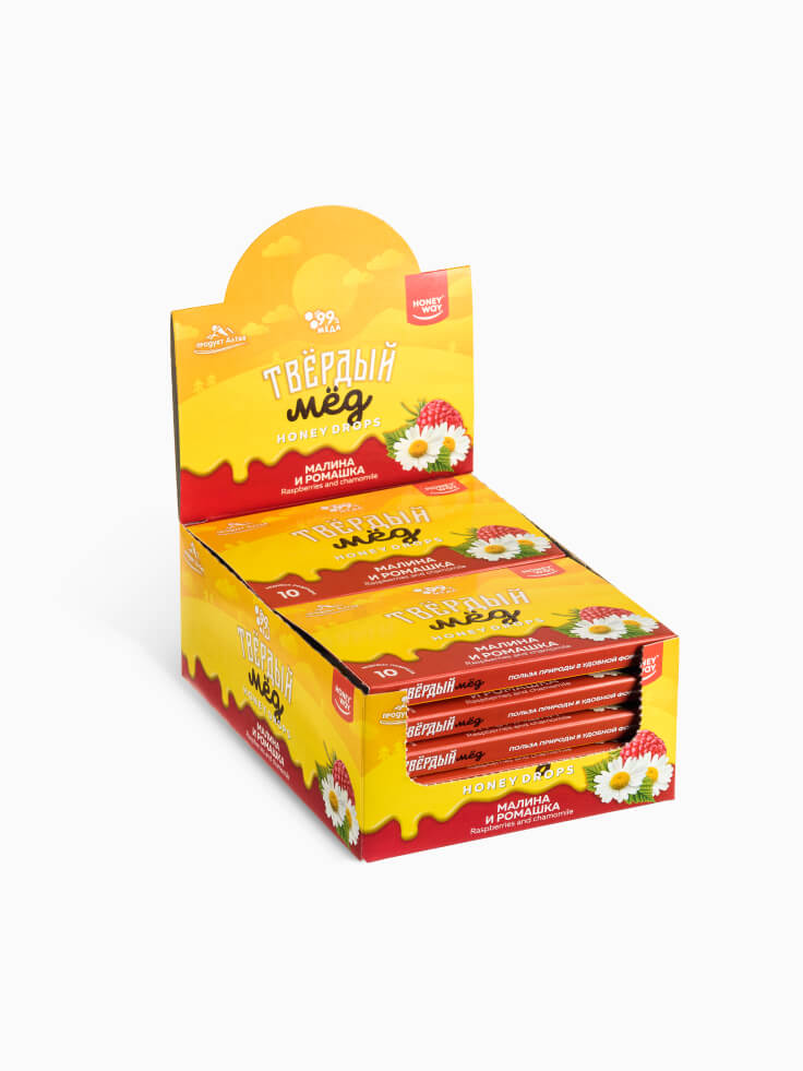 Honey Lozenges "Raspberry & Chamomile"