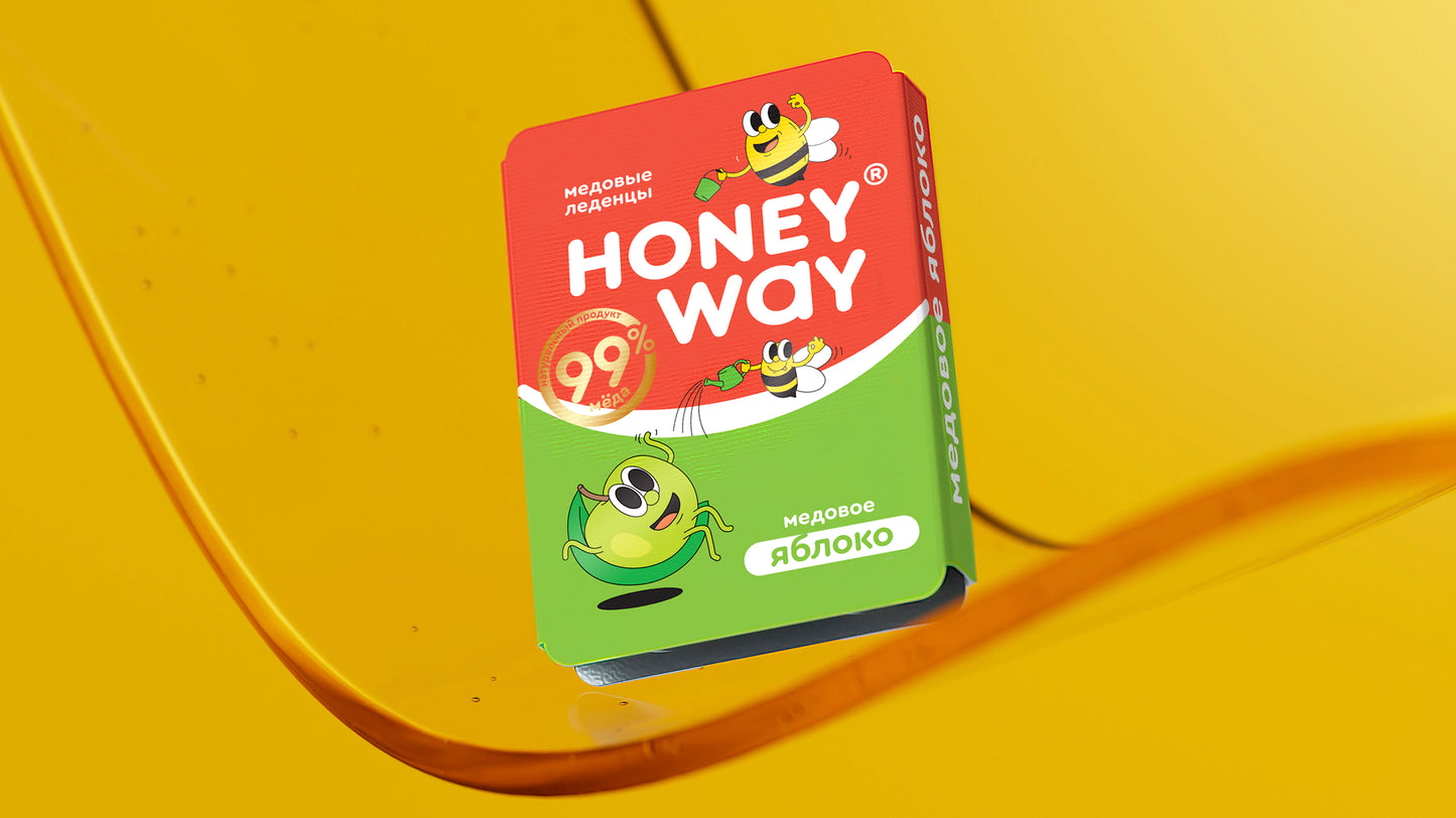 Honey drops Apple