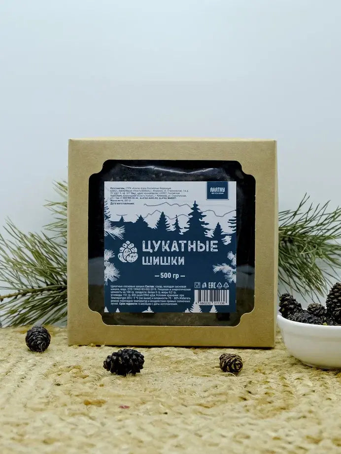 Candied Young Pine Cones