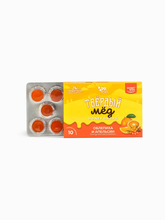 Honey Lozenges "Sea Buckthorn & Orange"