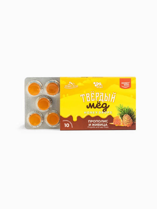 Honey Lozenges "Propolis & Cedar Resin"