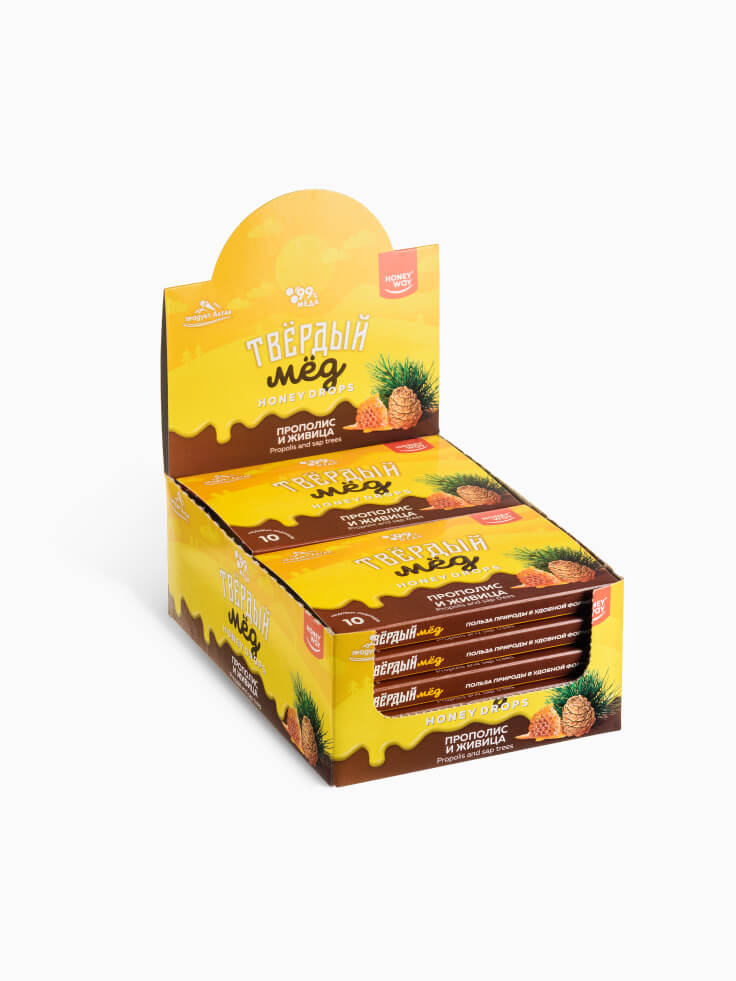 Honey Lozenges "Propolis & Cedar Resin"