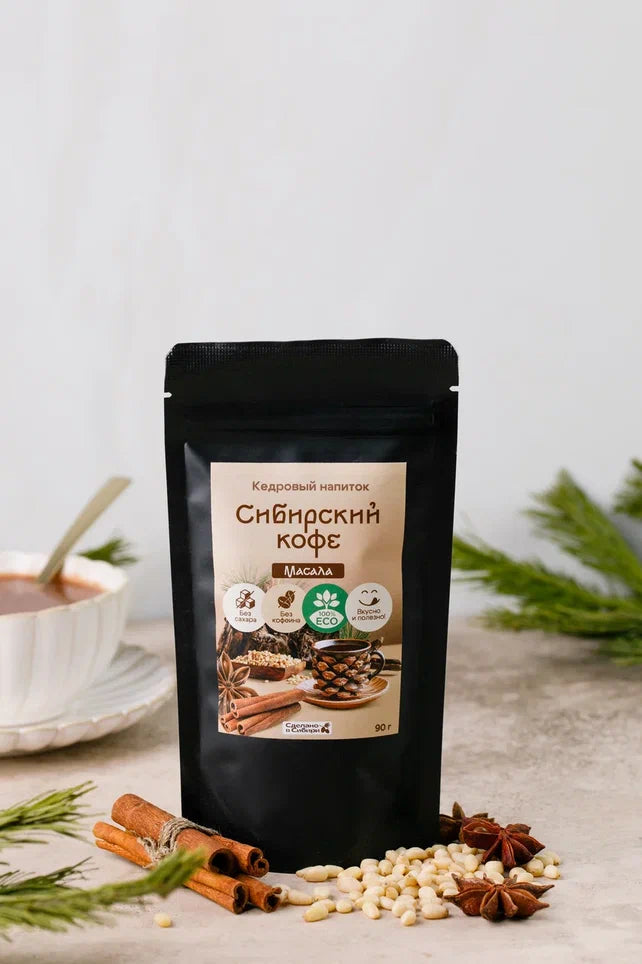 Cedar drink Siberian coffee (Masala)